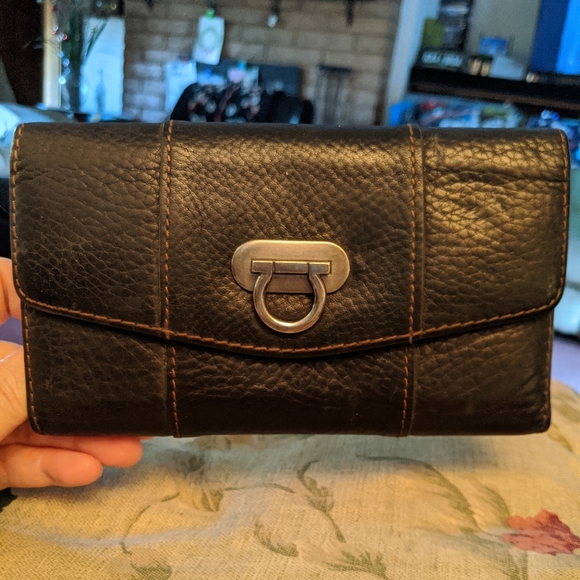 Handbags - 3 for $15 Black Leather Wallet for Women